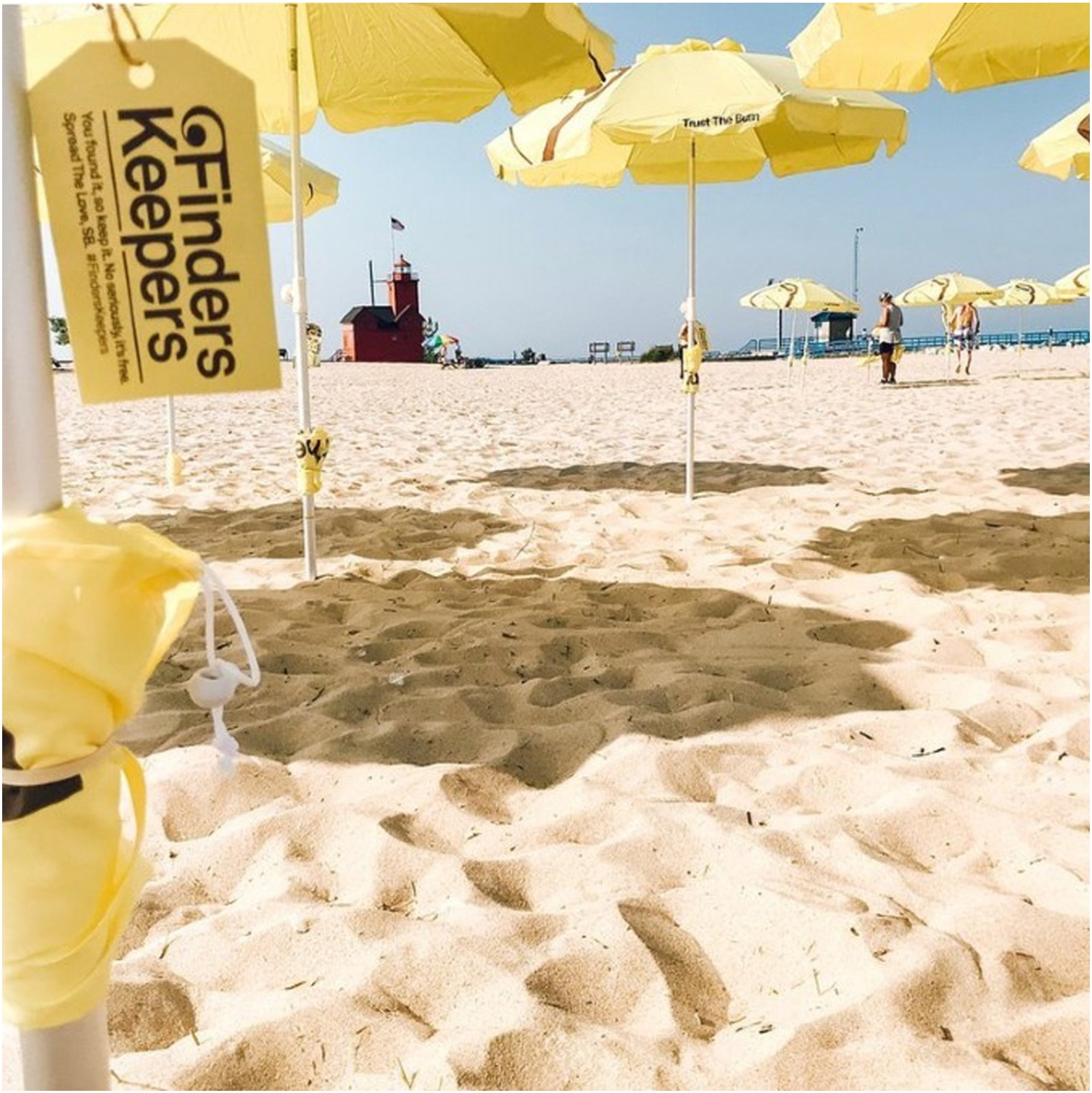 2025 Sun Bum Bumbrella Beach Parasol SB323278 - Yellow